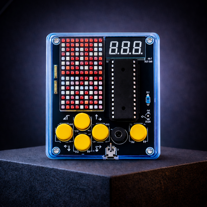 Pixelowa Konsola Retro – Zestaw do samodzielnego montażu