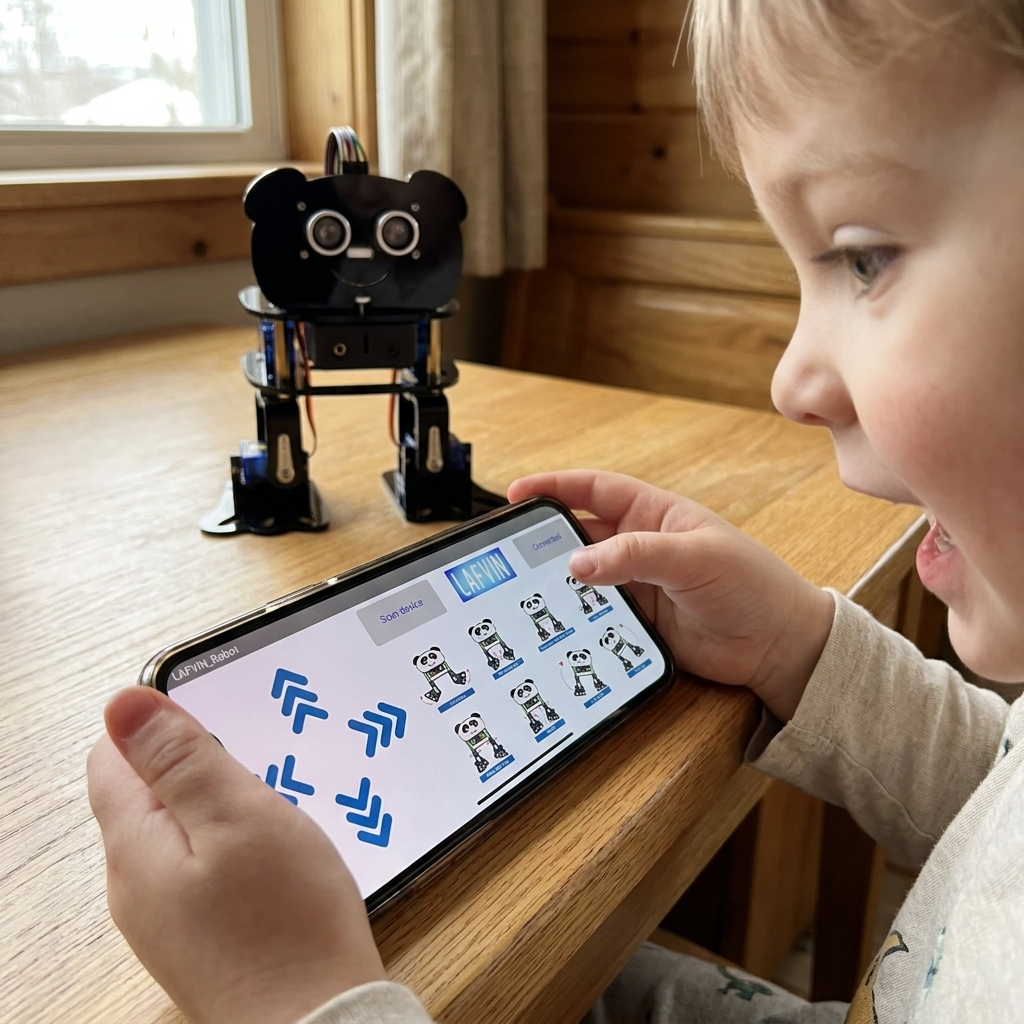 PandaBot DIY – Zbuduj Robota Który Tańczy