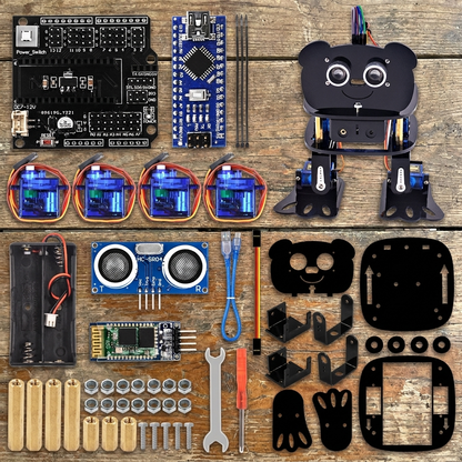 PandaBot DIY – Zbuduj Robota Który Tańczy
