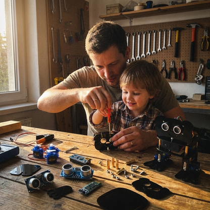 PandaBot DIY – Zbuduj Robota Który Tańczy