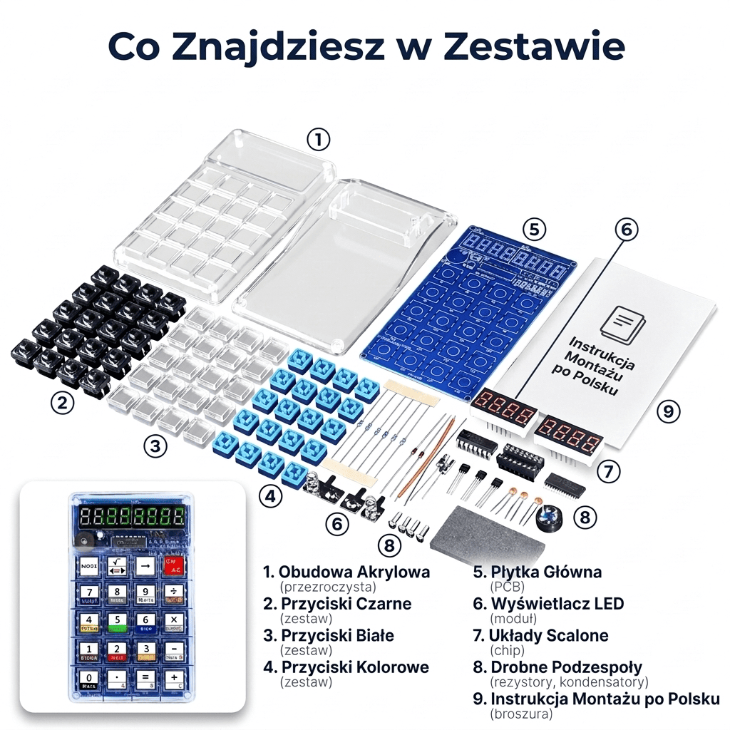 Kalkulator Elektroniczny DIY