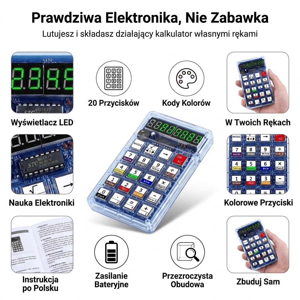 Kalkulator Elektroniczny DIY